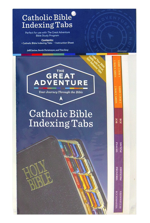 The Great Adventure Catholic Bible Indexing Tabs