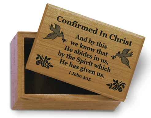 Confirmed in Christ Keepsake Box