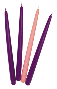 Advent Taper Candle Set (4 total)
