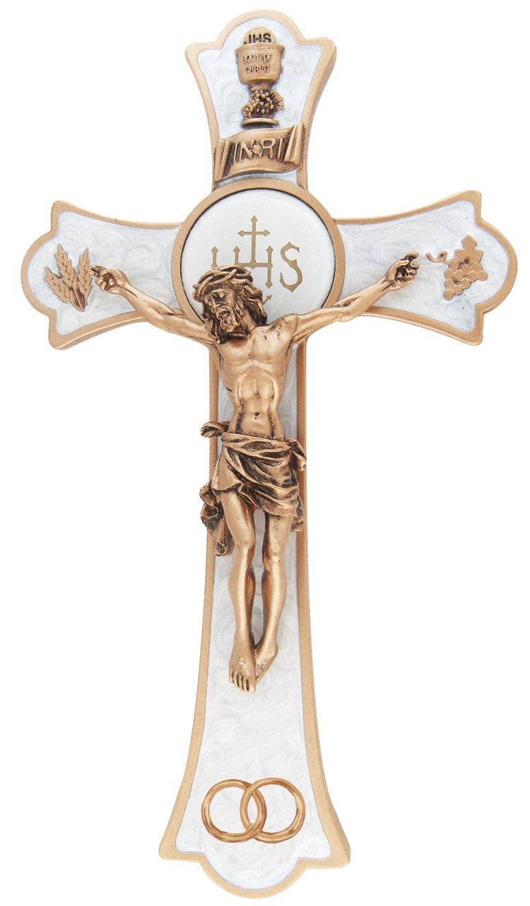 8'' Holy Mass Wedding Crucifix