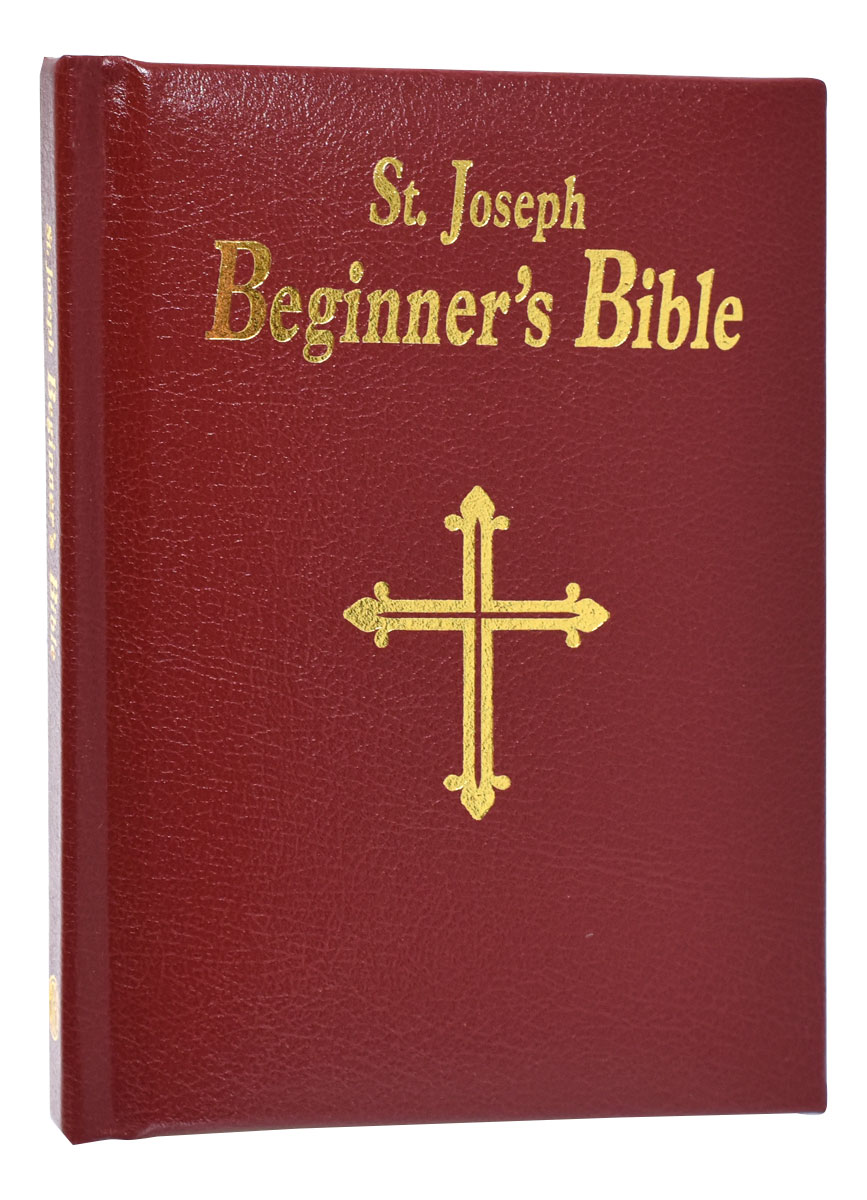 St. Joseph Beginner's Bible Burgundy