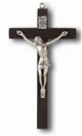 4'' Small Black Crucifix