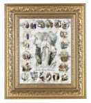 12''x14'' Mysteries of the Rosary Picture