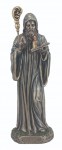8'' St. Benedict Statue Bronze