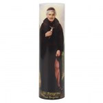 8'' LED St. Peregrine Prayer Candle