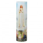 8'' LED Our Lady of Fatima Prayer Candle
