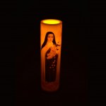 8'' LED St. Therese of Lisieux Prayer Candle