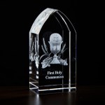 First Communion Etched Glass with Chalice