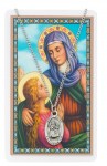 24'' St. Anne Holy Card & Pendant