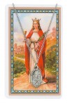 24'' St. Barbara Holy Card & Pendant