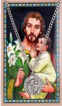 24'' St. Joseph Holy Card & Pendant