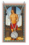 St. Sebastian Holy Card & Pendant