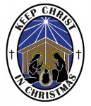 Keep Christ In Christmas Magnet