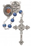 7MM Blue Pearl Mother Teresa Rosary