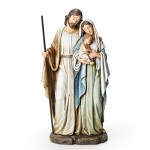 12'' Holy Family with Infant Statue