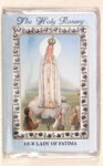 Rosary Booklet - Our Lady of Fatima