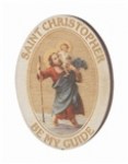 Visor Clip - St. Christopher