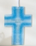 7.5'' Forever in Our Hearts Cross