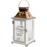 We Are Blessed Memorial Lantern